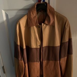 Men’s 2 piece leather outfit